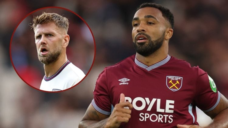 Main image, Callum Wilson of West Ham United during the Premier League match between West Ham United and Tottenham Hotspur at London Stadium on Sep...