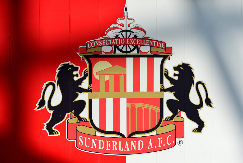 Sunderland badge - Sunderland v Portsmouth - Sky Bet League One Play-Off: First Leg