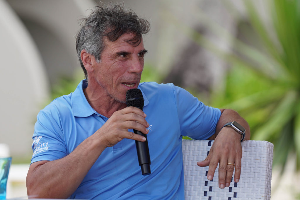 Former West Ham United coach Gianfranco Zola during MCB Tour Championship - Mauritius - Previews
