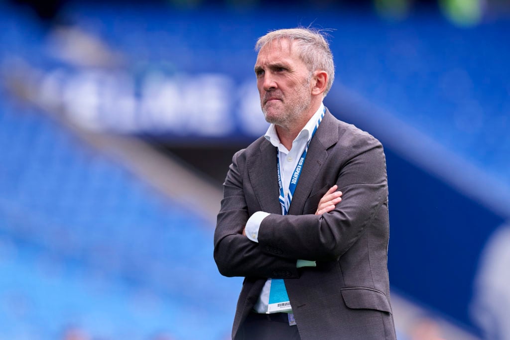 Sporting director Fran Garagaza ahead of RCD Espanyol v Real Oviedo - LaLiga Hypermotion Play Off Final 2nd Leg
