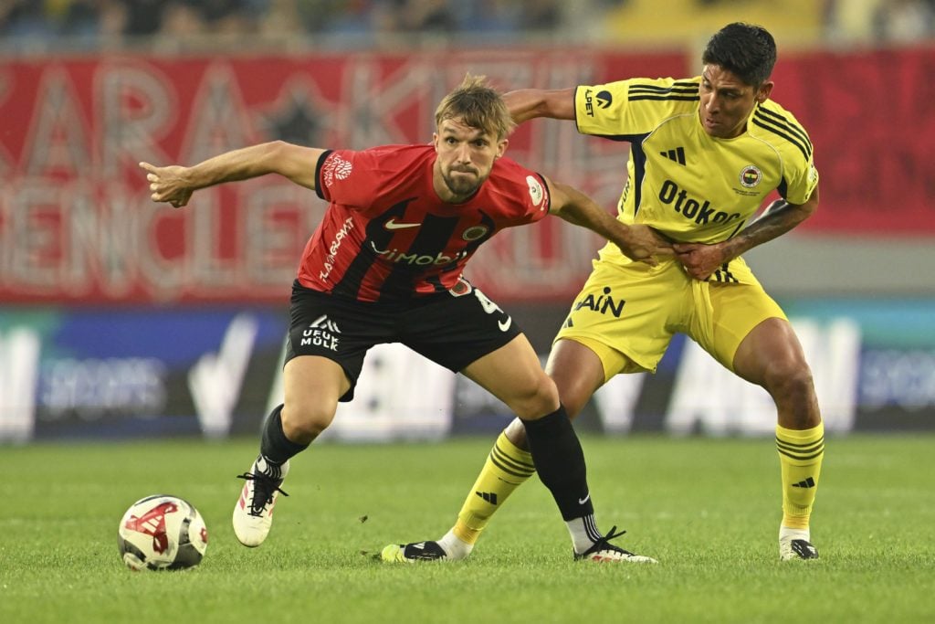 Edson Alvarez struggles on his debut for Fenerbahce against Genclerbirligi in the Turkish Super Lig