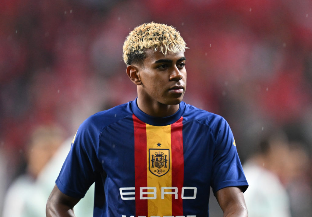Barcelona winger Lamine Yamal ahead of Turkiye v Spain - 2026 FIFA World Cup European Qualifiers