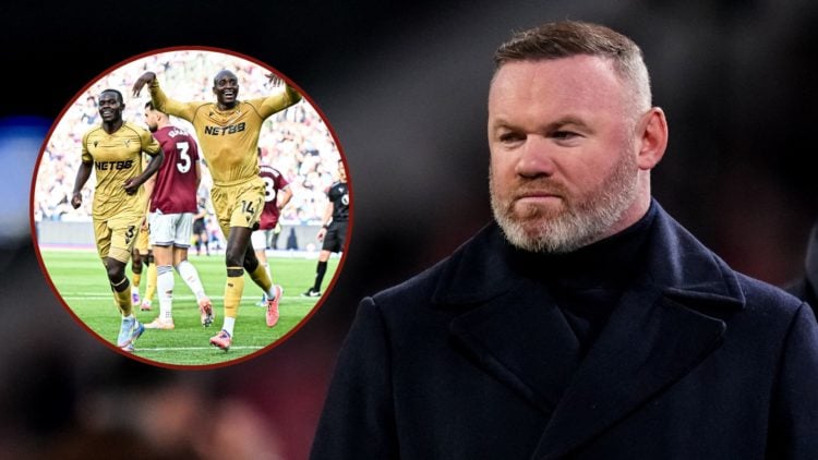Main image, Former Footballer and TV pundit for Amazon Prime Wayne Rooney looks on prior to the UEFA Champions League 2024/25 UEFA Champions League...