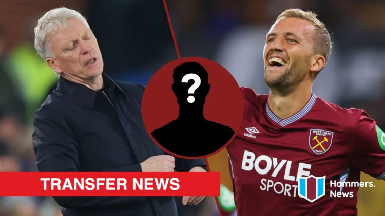 Split image showing Everton coach David Moyes and West Ham United midfielder Tomas Soucek