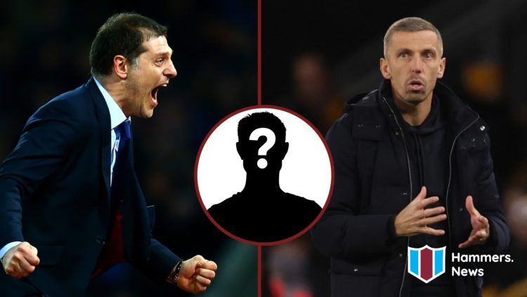 Split image showing Slaven Bilic in charge of West Ham United and Gary O'Neil in charge of Wolves