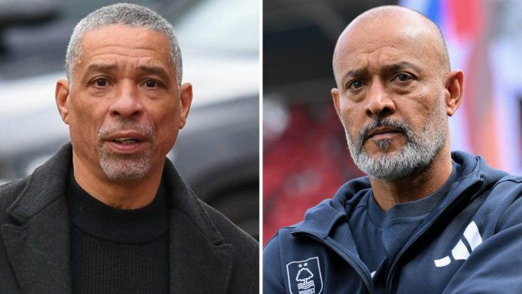 Nottingham Forest legend Des Walker and ex Tricky Trees boss Nuno Espirito Santo, who is being linked with West Ham