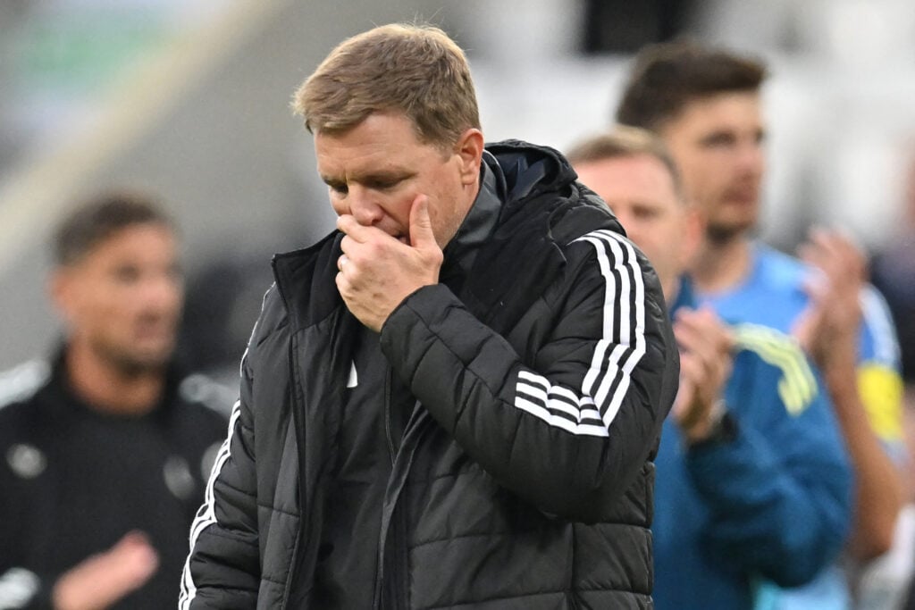 Newcastle United manager Eddie Howe