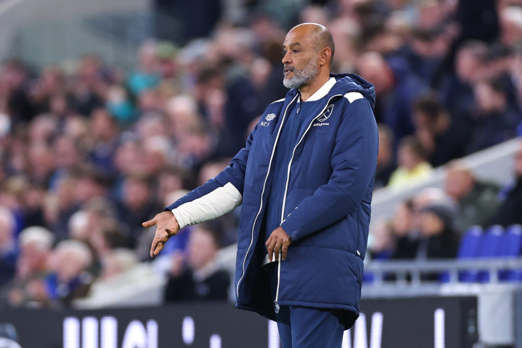 Nuno Espirito Santo during Everton v West Ham United - Premier League