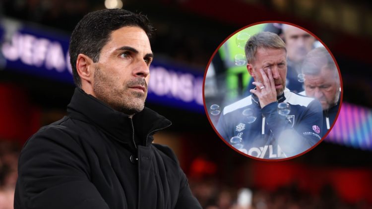 Main image, Arsenal manager Mikel Arteta during the UEFA Champions League 2025/26 League Phase MD2 match between Arsenal FC and Olympiacos FC at Ar...