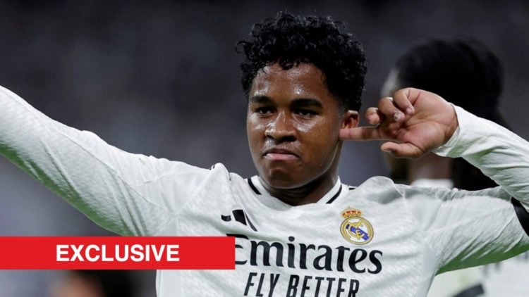 Image showing Real Madrid striker Endrick