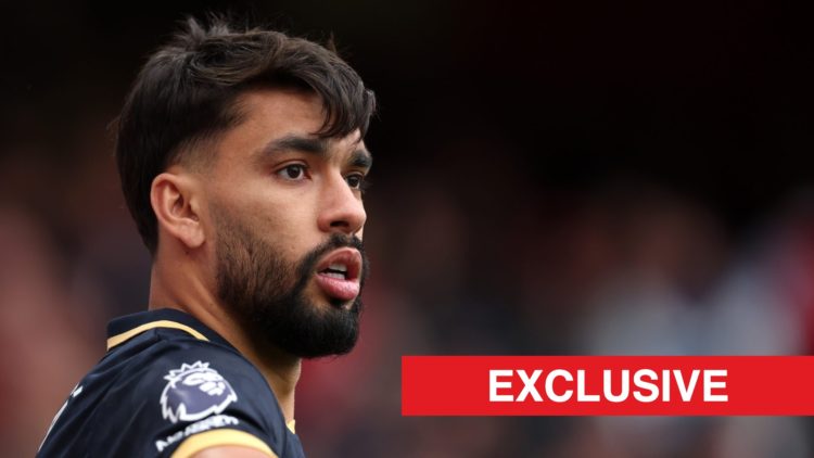Image showing West Ham United midfielder Lucas Paqueta