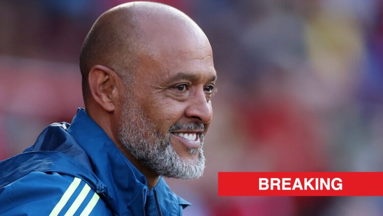 Image showing West Ham United head coach Nuno Espirito Santo