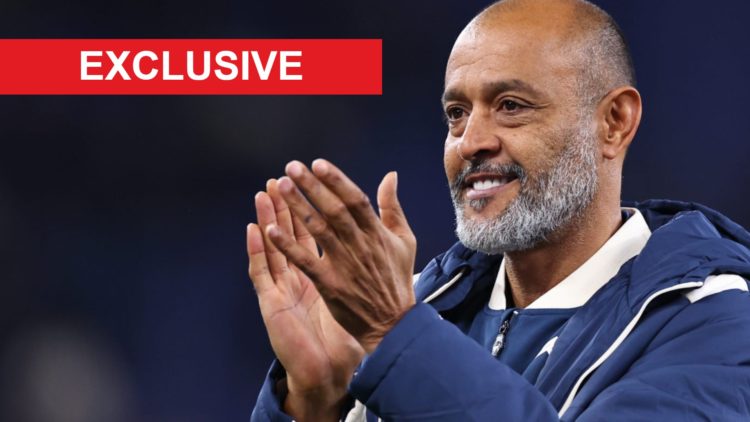 West Ham United boss Nuno Espirito Santo is all smiles as he applauds the Hammers fans