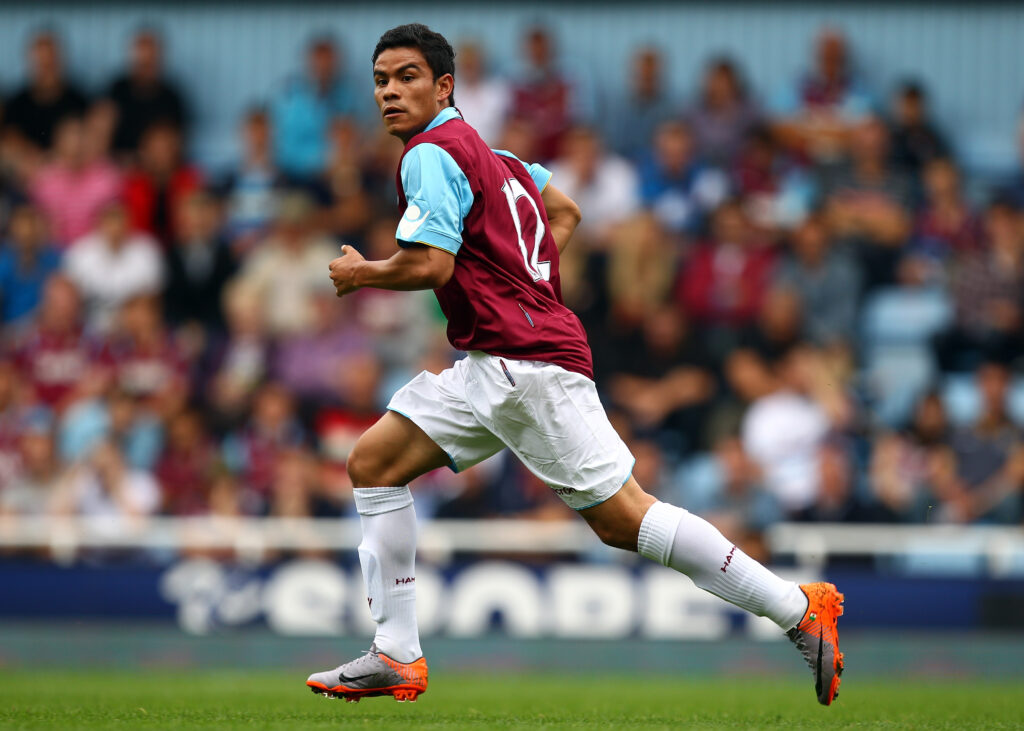 Pablo Barrera during West Ham United v Deportivo La Coruna