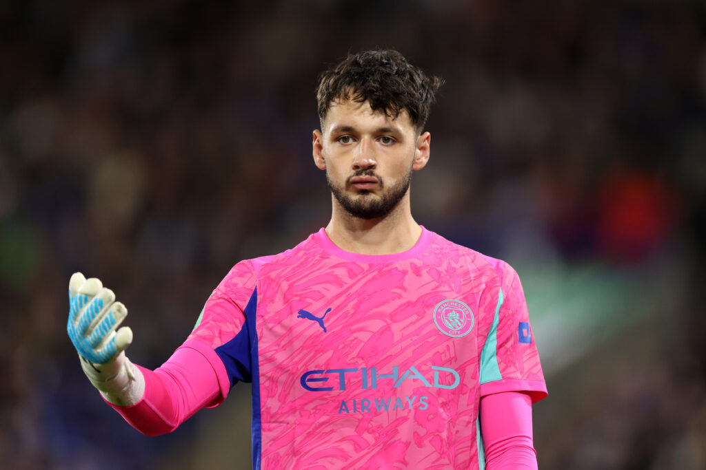 James Trafford during Huddersfield Town v Manchester City - Carabao Cup Third Round