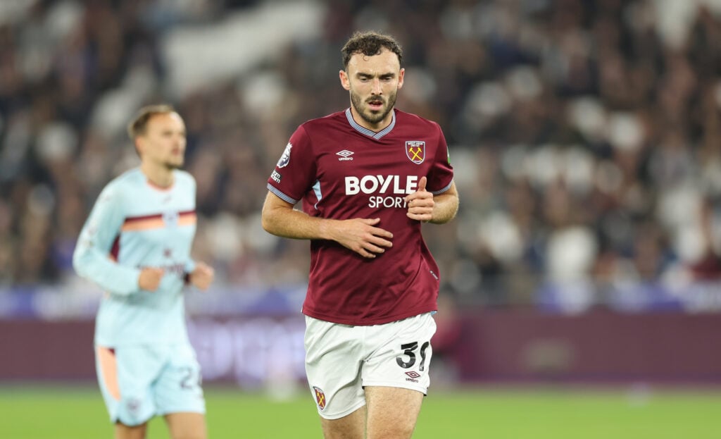 Andy Irving during West Ham United v Brentford - Premier League