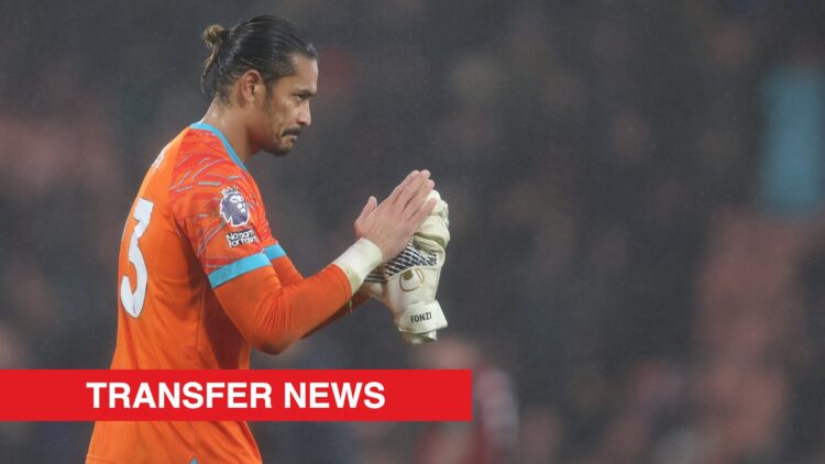 Image showing Alphonse Areola, goalkeeper of West Ham United
