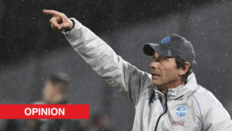 Image showing Antonio Conte as head coach of Napoli