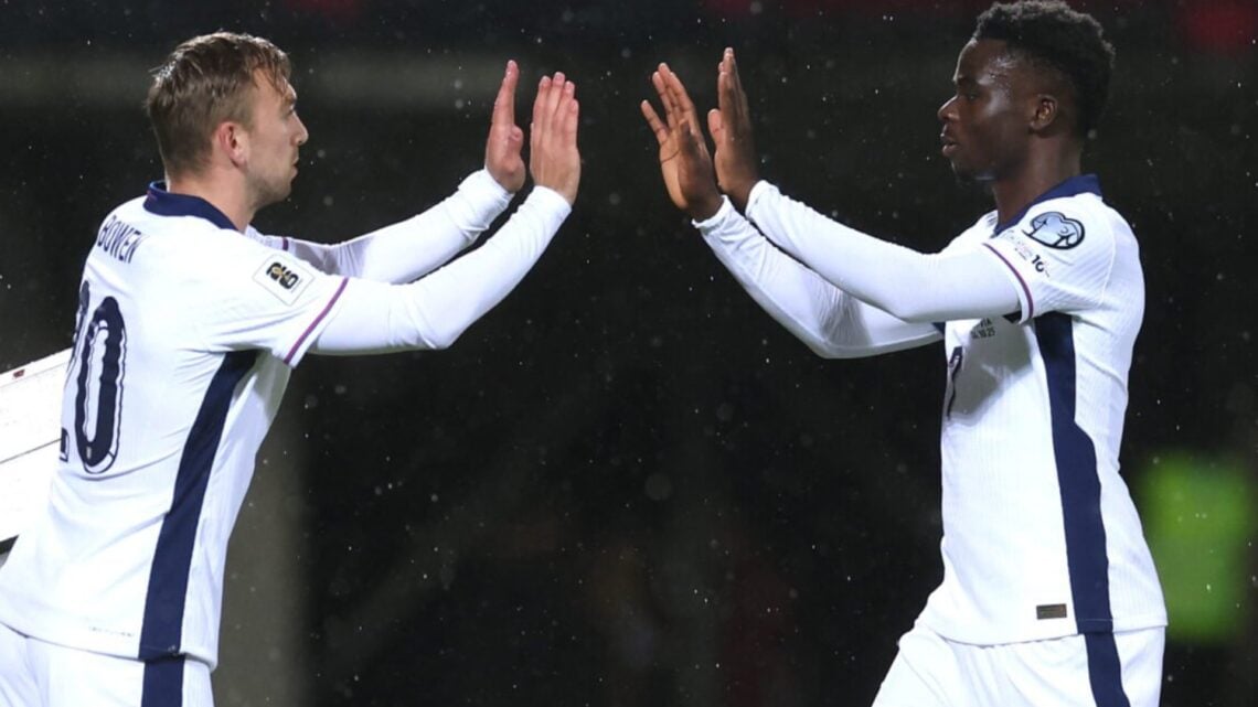 West Ham star Jarrod Bowen replaces Arsenal's Bukayo Saka for England