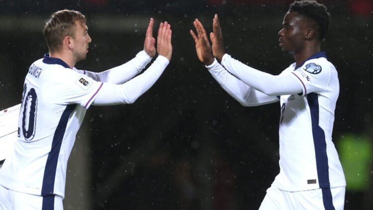 West Ham star Jarrod Bowen replaces Arsenal's Bukayo Saka for England