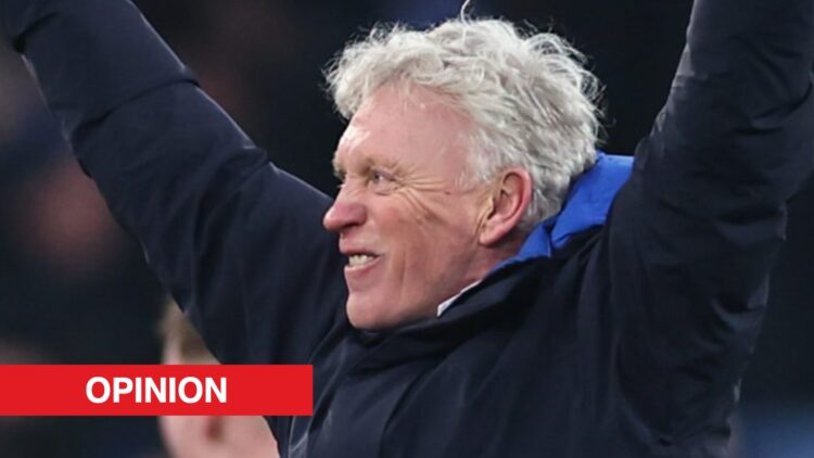 Image showing David Moyes as manager of Everton