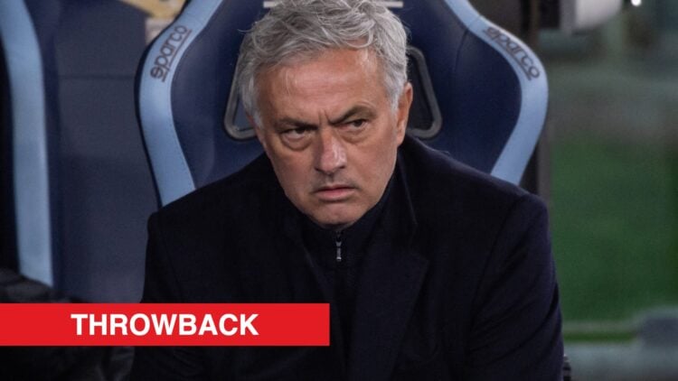 Image showing Jose Mourinho in charge of Serie A outfit Roma