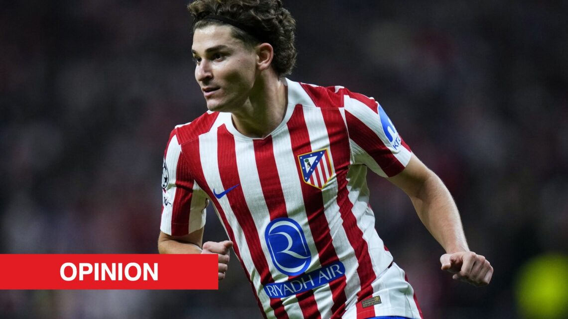Image showing Julian Alvarez playing for Atletico Madrid