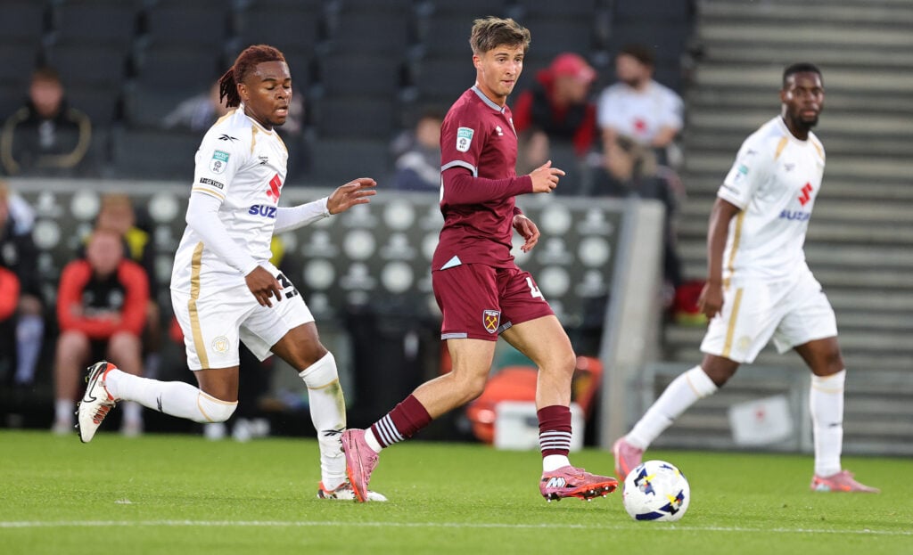 George Earthy has been limited to West Ham U21 action since Nuno Espirito Santo's arrival