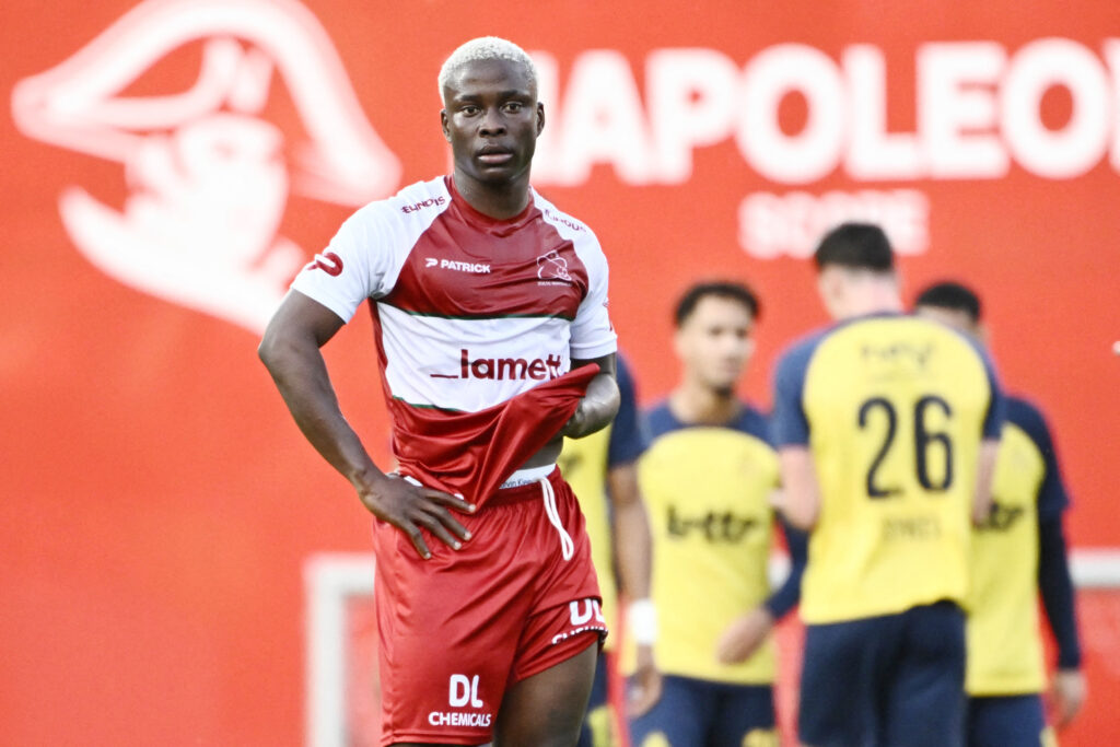Tochukwu Nnadi during FBL-BEL-PROLEAGUE-WAREGEM-UNION SAINT-GILLOISE
