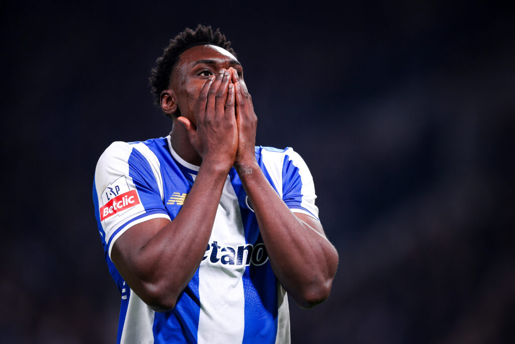 Samu Omorodion, aka Samu Aghehowa in action for Porto