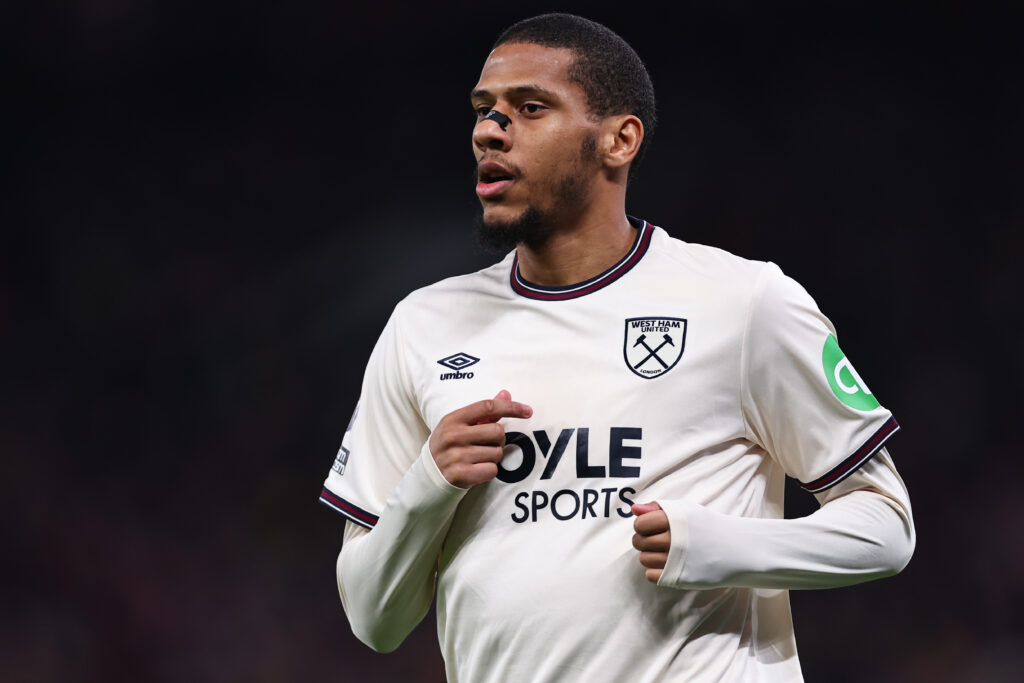 Jean-Clair Todibo during Manchester United v West Ham United - Premier League