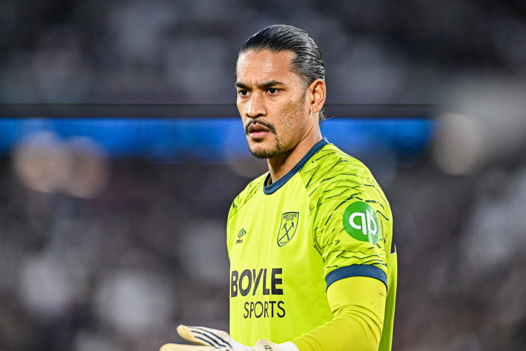 Alphonse Areola during West Ham United v Aston Villa - Premier League
