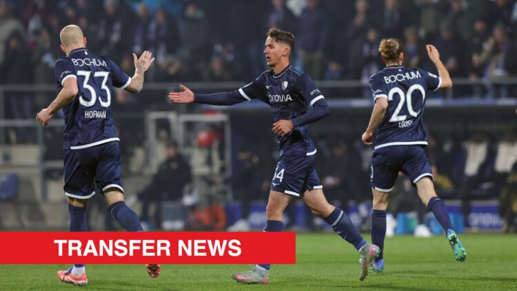 Image showing Cajetan Lenz celebrating at VFL Bochum