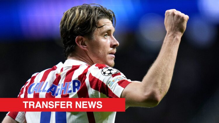 Image showing Conor Gallagher celebrating a goal at Atletico Madrid