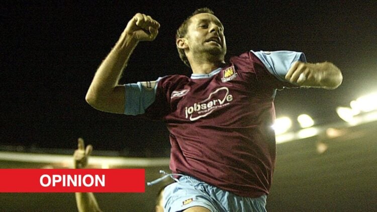 Image showing Don Hutchison celebrating a goal for West Ham United