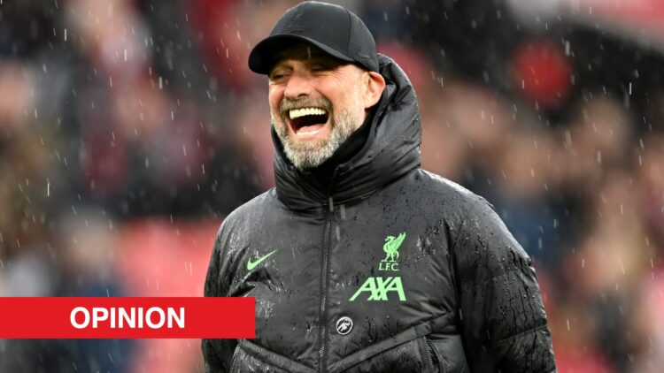 Image showing Jurgen Klopp as manager of Liverpool