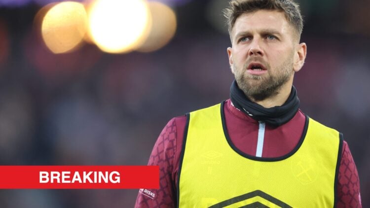 Image showing Niclas Fullkrug training for West Ham United