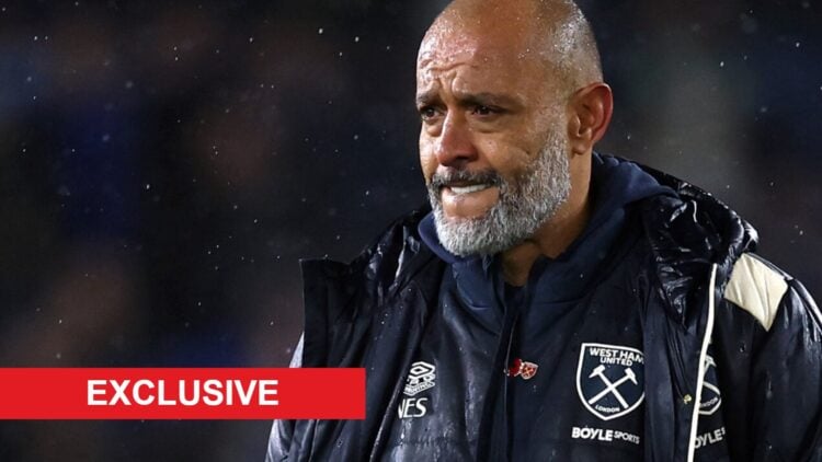 Nuno Espirito Santo appears annoyed.