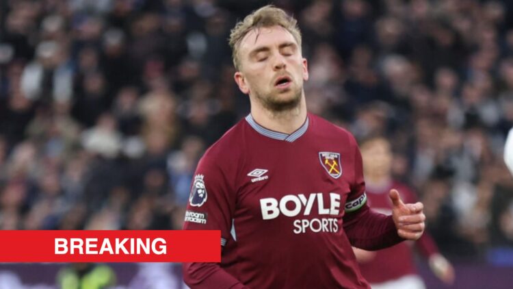 Image showing West Ham United's Jarrod Bowenz
