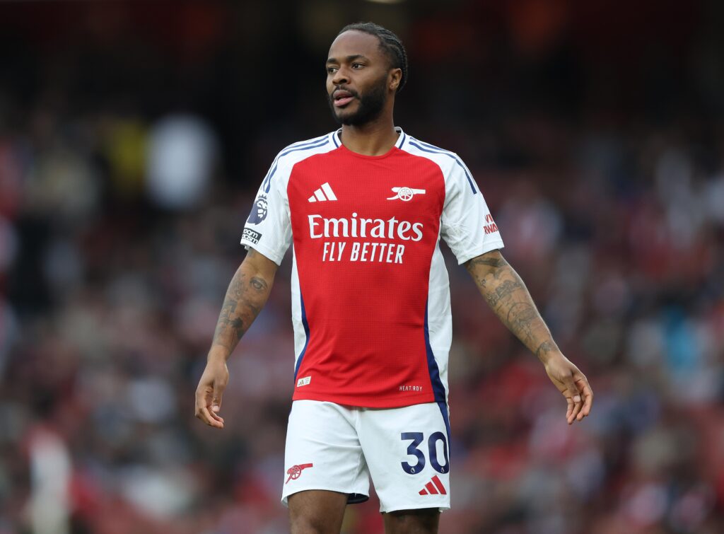 Raheem Sterling during Arsenal FC v AFC Bournemouth - Premier League