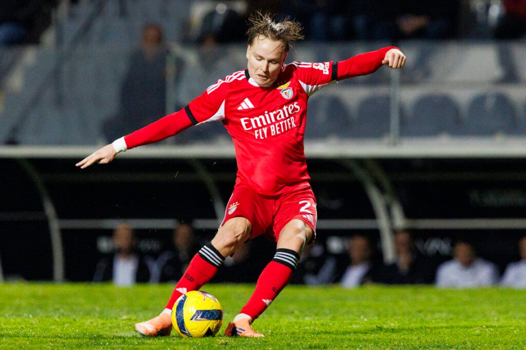 Andreas Schjelderup of SL Benfica
