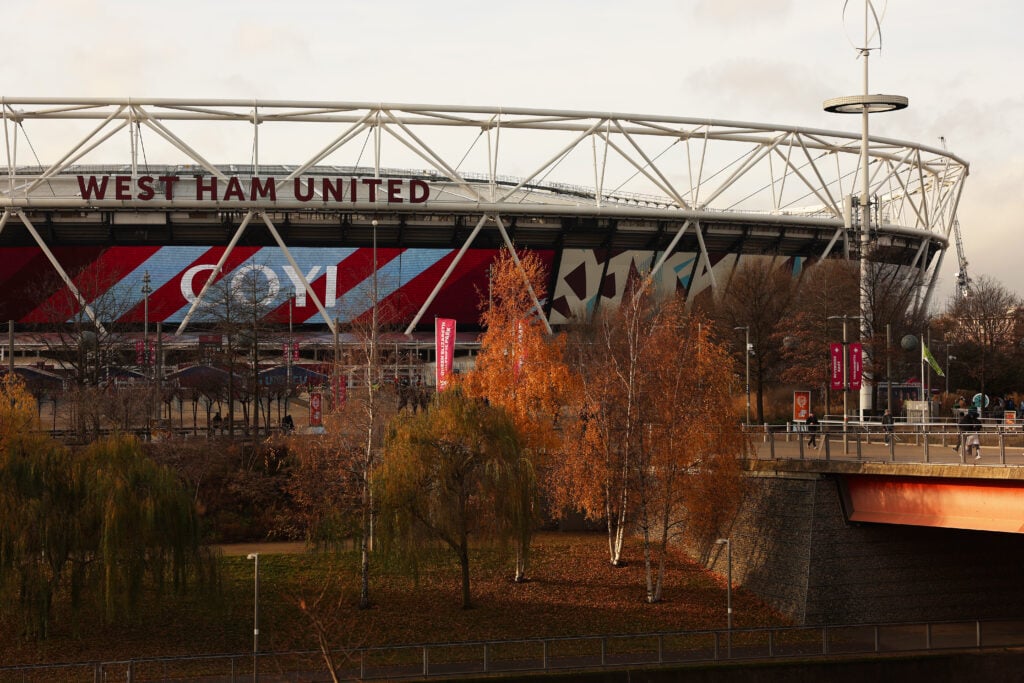 A general view of West Ham's London Stadium