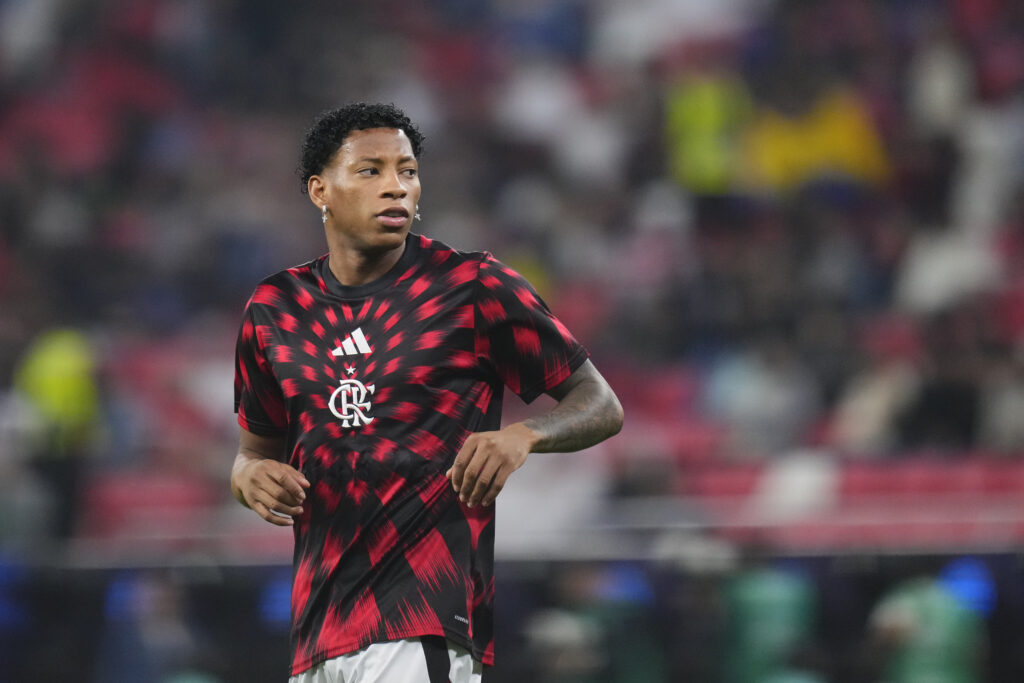 Gonzalo Plata of Flamengo and Ecuador