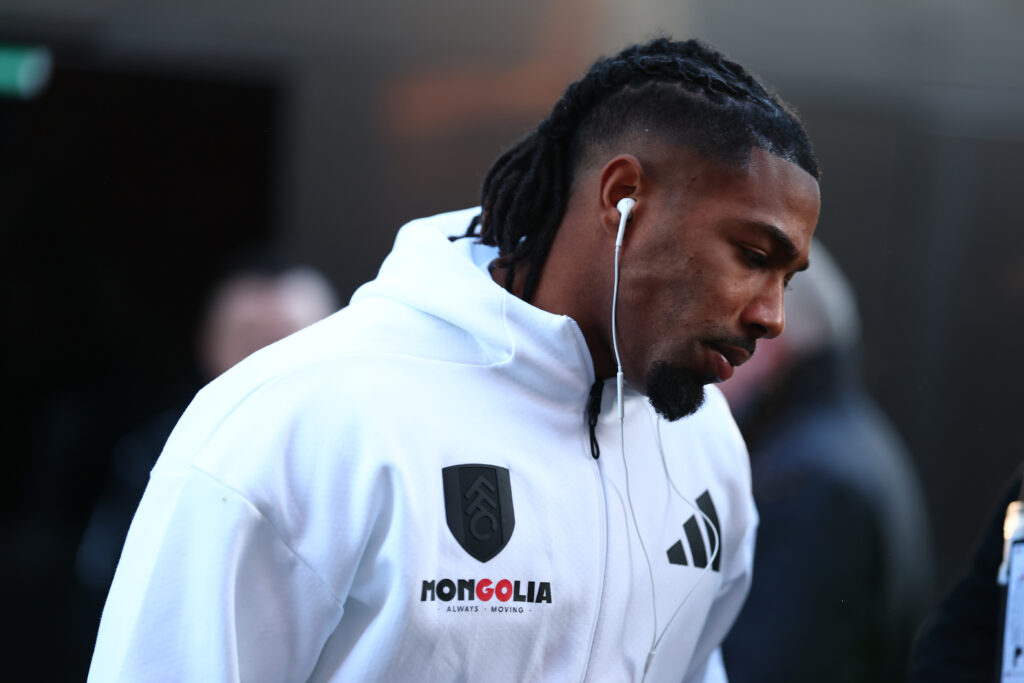 Adama Traore before Fulham v Liverpool - Premier League