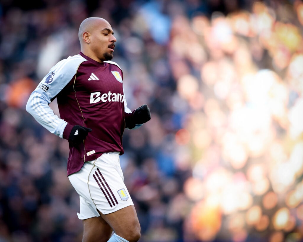 Donyell Malen during Aston Villa v Nottingham Forest - Premier League