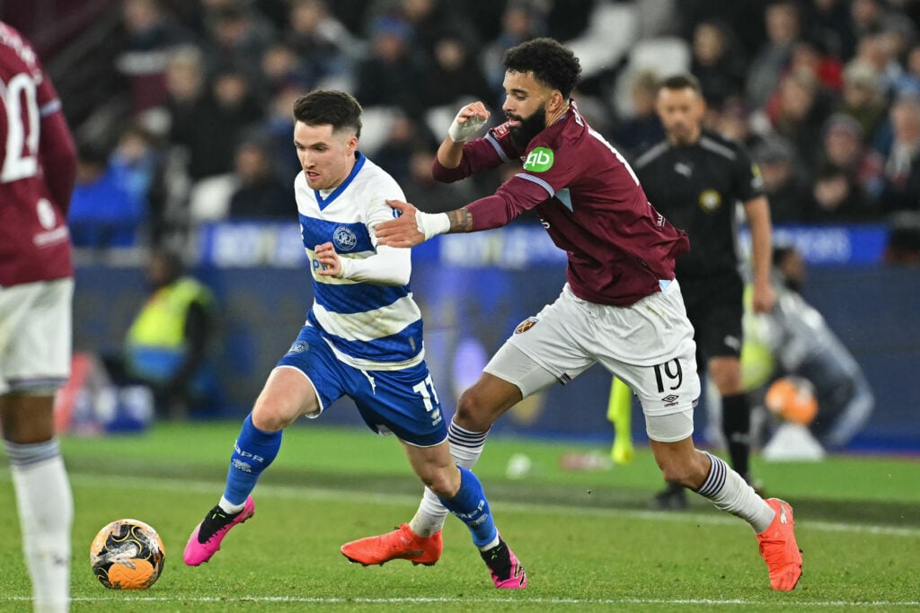 Pablo Felipe during West Ham United v QPR in the FA Cup