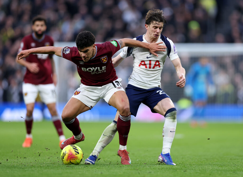 Mateus Fernandes completely outshone Conor Gallagher in West Ham's win over Spurs