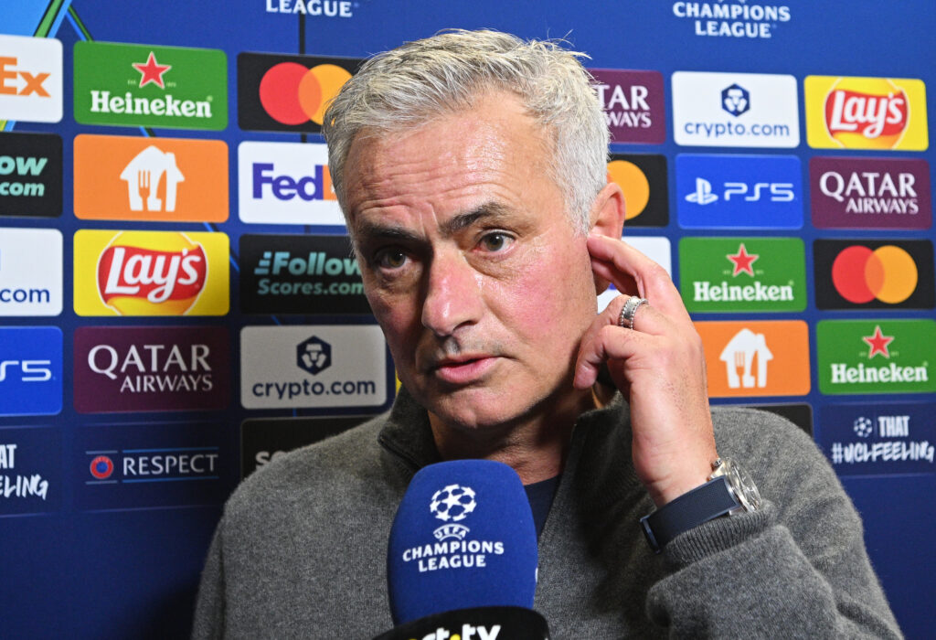 Jose Mourinho after SL Benfica v Real Madrid C.F. - UEFA Champions League 2025/26 League Phase MD8