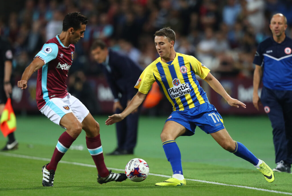 West Ham United v Accrington Stanley - EFL Cup Third Round