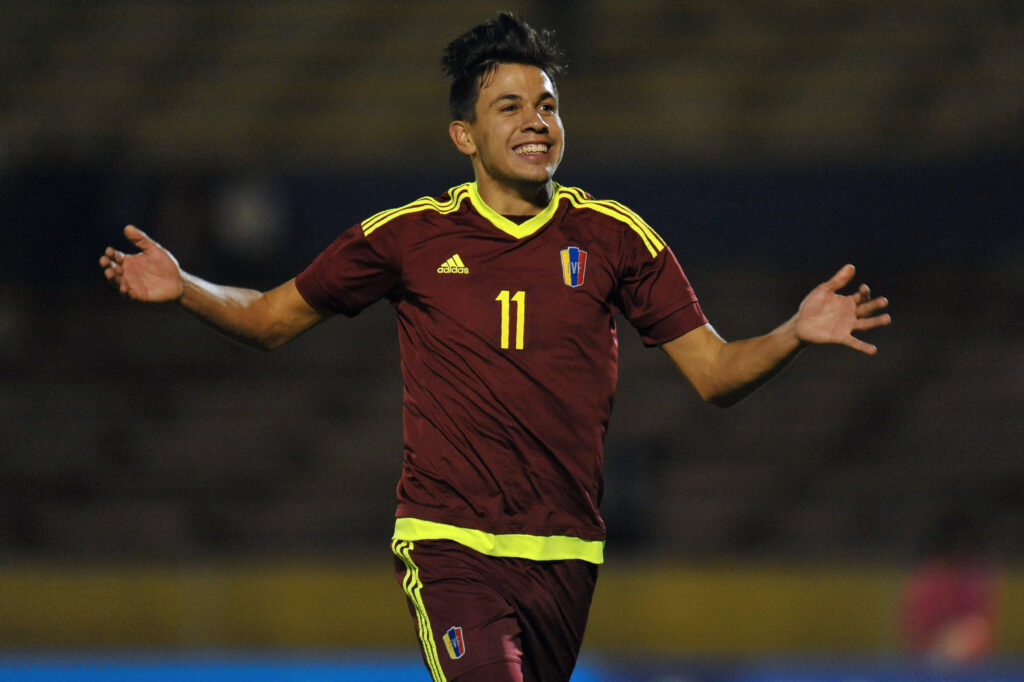 Ronaldo Chacon scores for Venezuela's U20s